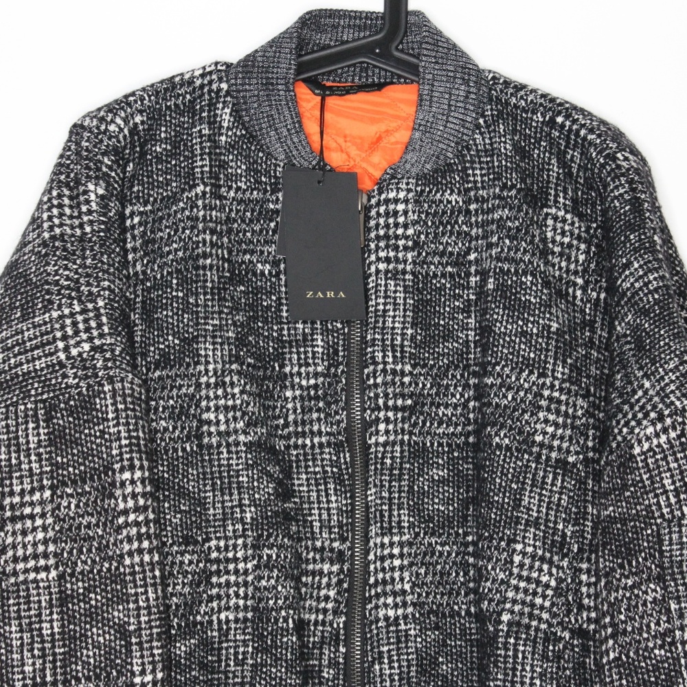 Zara Oversized Sleeves Chunky Jacket NWT R962 - Picture 3 of 6